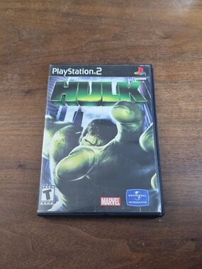 Sony PS2 Marvel HULK Game